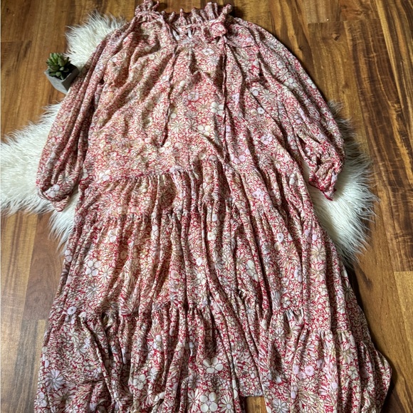 Free People Feeling Groovy Floral Maxi Dress NWT - Picture 2 of 5